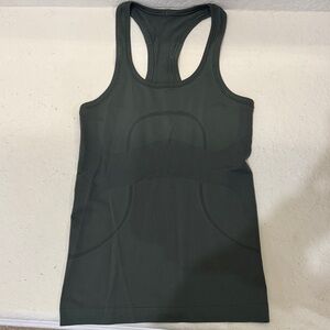 Lululemon Athletica Forest Green Racerback Tank